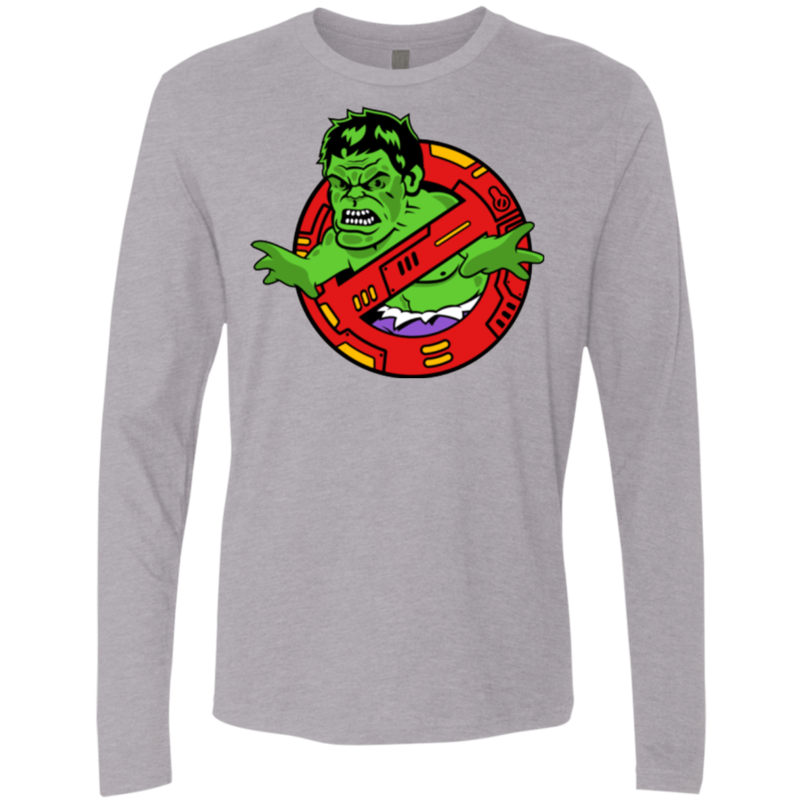 T-Shirts Heather Grey / S Hulk Busters Men's Premium Long Sleeve
