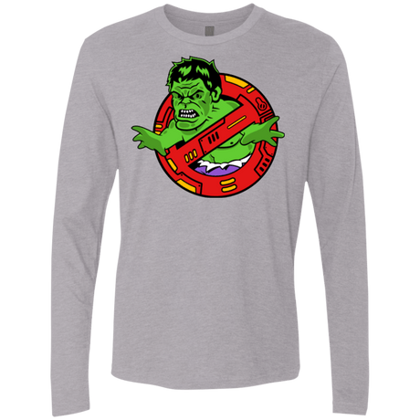 T-Shirts Heather Grey / S Hulk Busters Men's Premium Long Sleeve