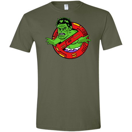 T-Shirts Military Green / S Hulk Busters Men's Semi-Fitted Softstyle