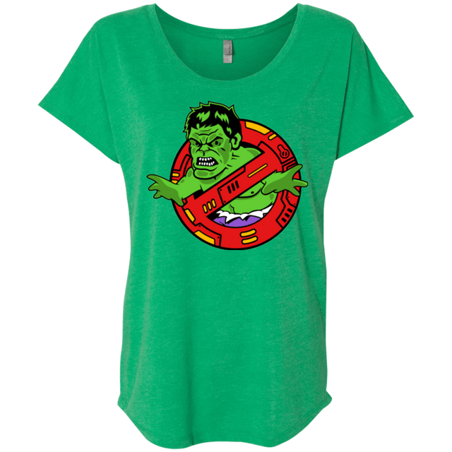 T-Shirts Envy / X-Small Hulk Busters Triblend Dolman Sleeve