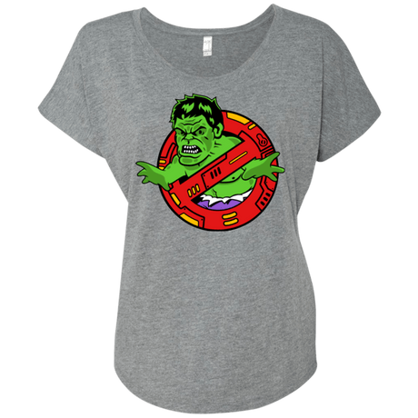 T-Shirts Premium Heather / X-Small Hulk Busters Triblend Dolman Sleeve