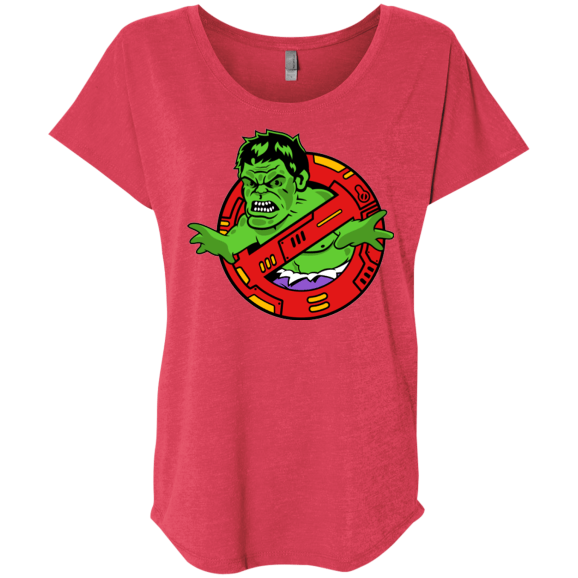 T-Shirts Vintage Red / X-Small Hulk Busters Triblend Dolman Sleeve