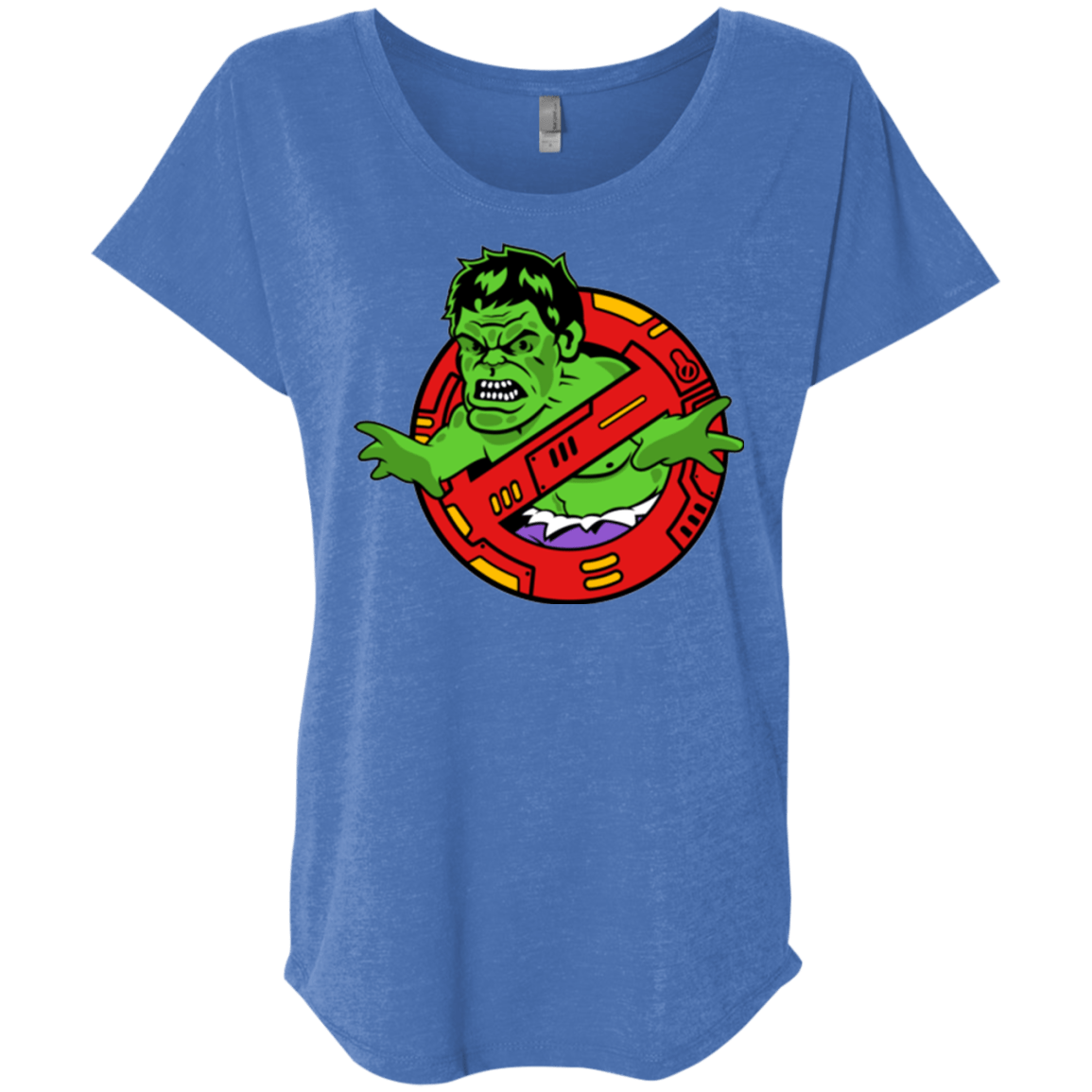 T-Shirts Vintage Royal / X-Small Hulk Busters Triblend Dolman Sleeve