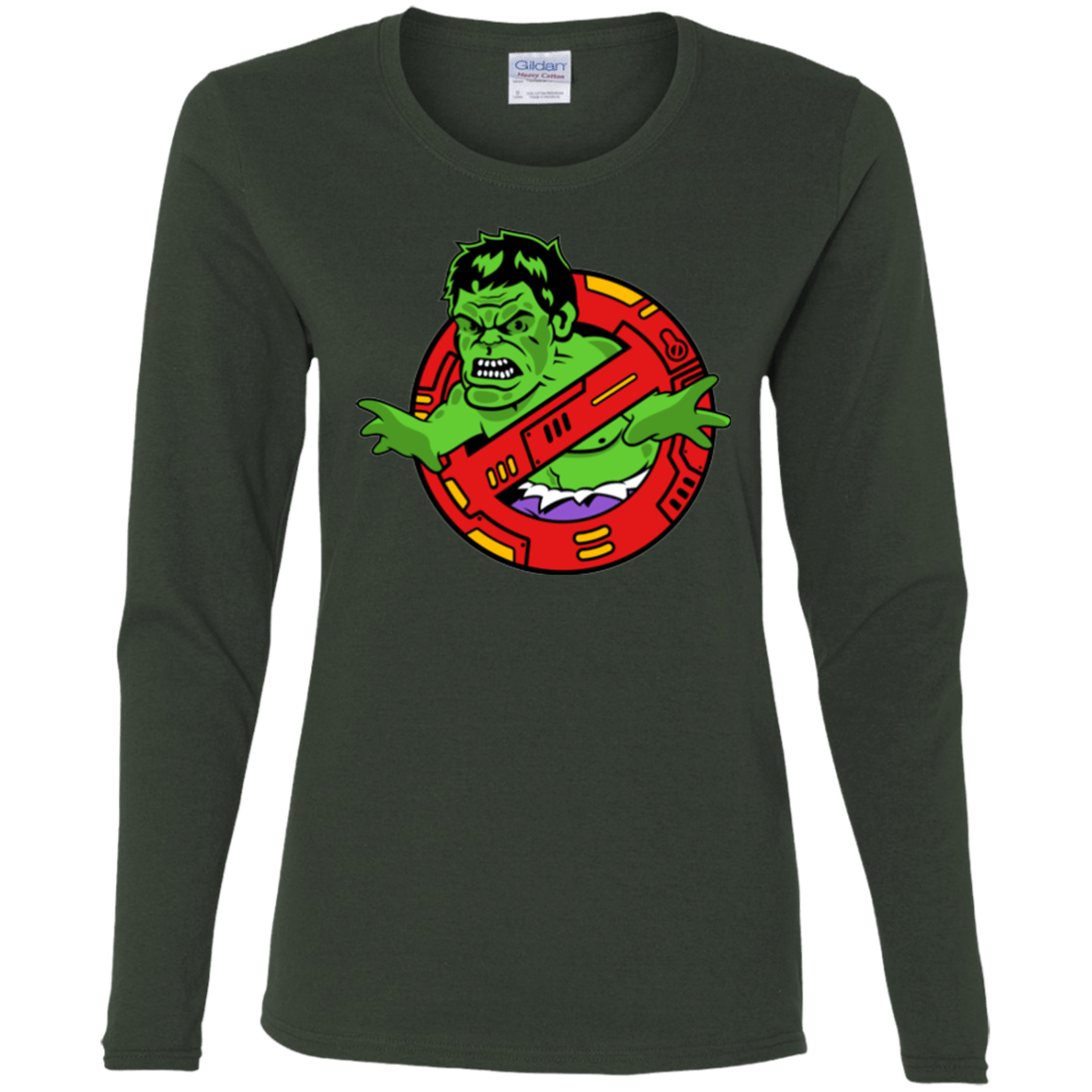 T-Shirts Forest / S Hulk Busters Women's Long Sleeve T-Shirt