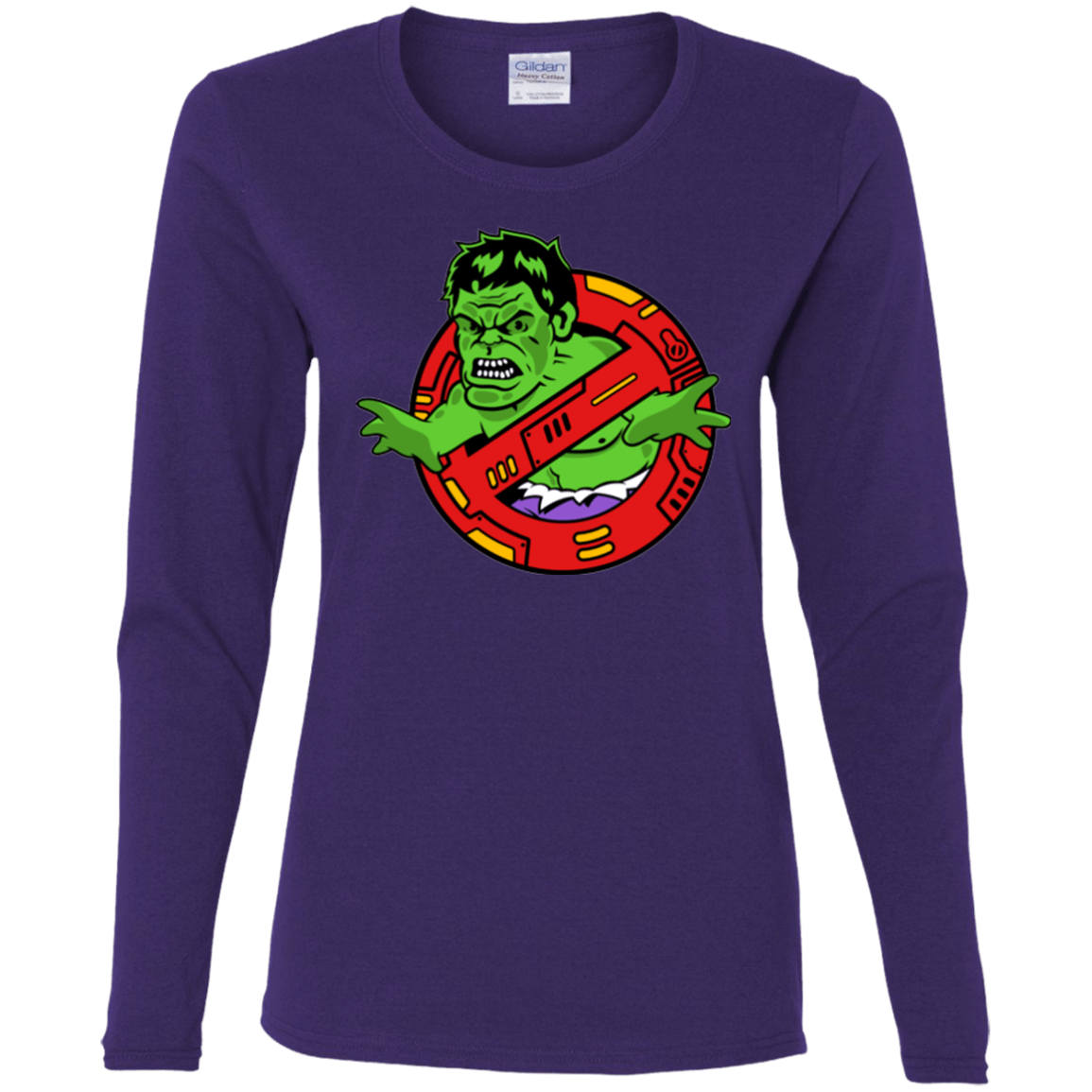 T-Shirts Purple / S Hulk Busters Women's Long Sleeve T-Shirt