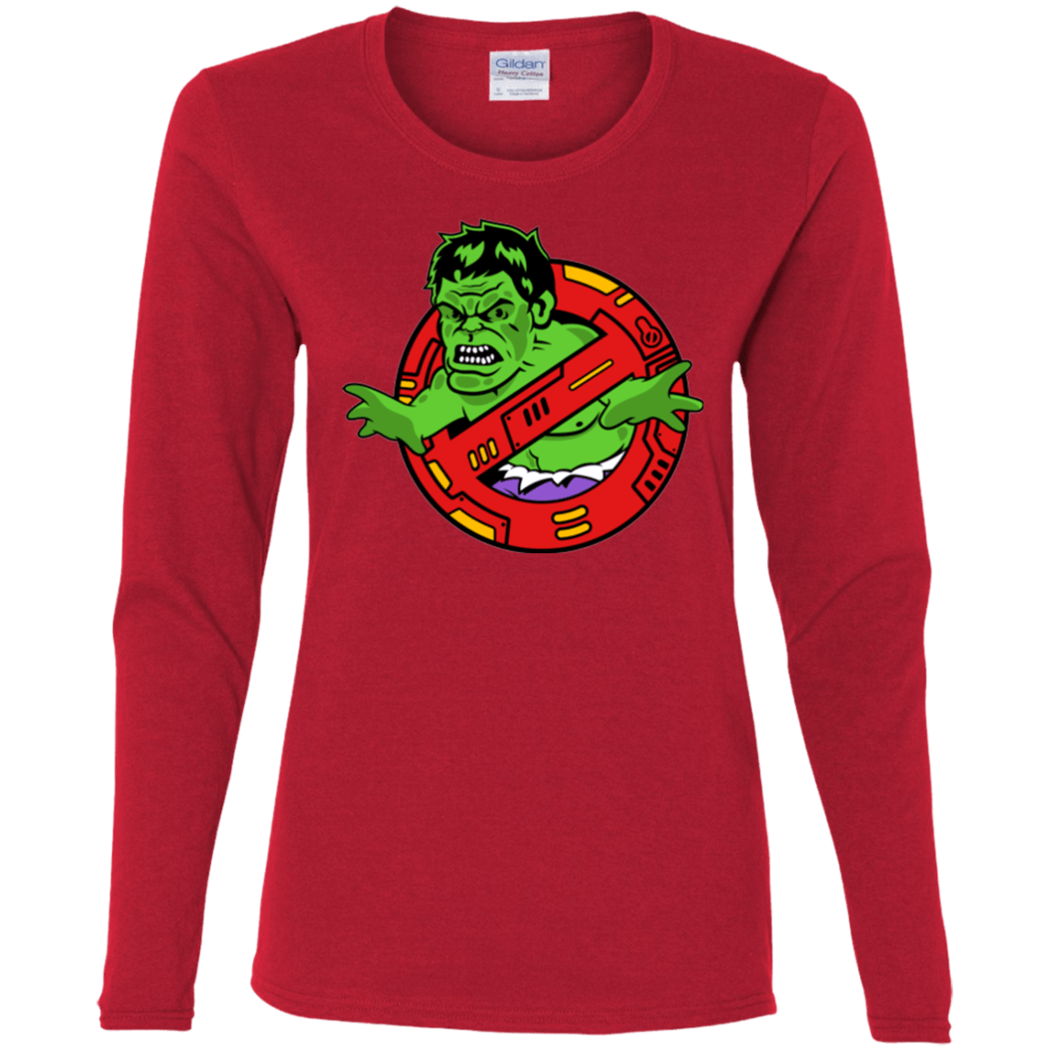 T-Shirts Red / S Hulk Busters Women's Long Sleeve T-Shirt