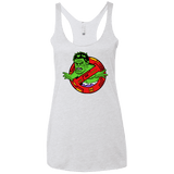 T-Shirts Heather White / X-Small Hulk Busters Women's Triblend Racerback Tank