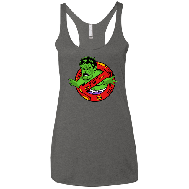 T-Shirts Premium Heather / X-Small Hulk Busters Women's Triblend Racerback Tank