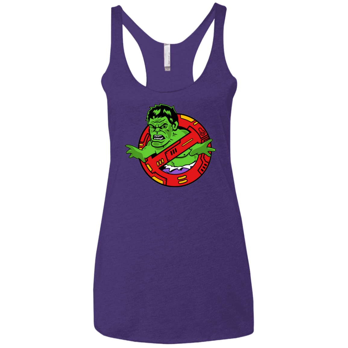 T-Shirts Purple Rush / X-Small Hulk Busters Women's Triblend Racerback Tank