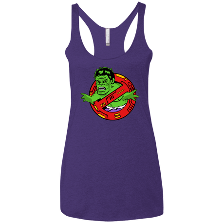 T-Shirts Purple Rush / X-Small Hulk Busters Women's Triblend Racerback Tank