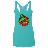 T-Shirts Tahiti Blue / X-Small Hulk Busters Women's Triblend Racerback Tank