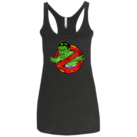 T-Shirts Vintage Black / X-Small Hulk Busters Women's Triblend Racerback Tank