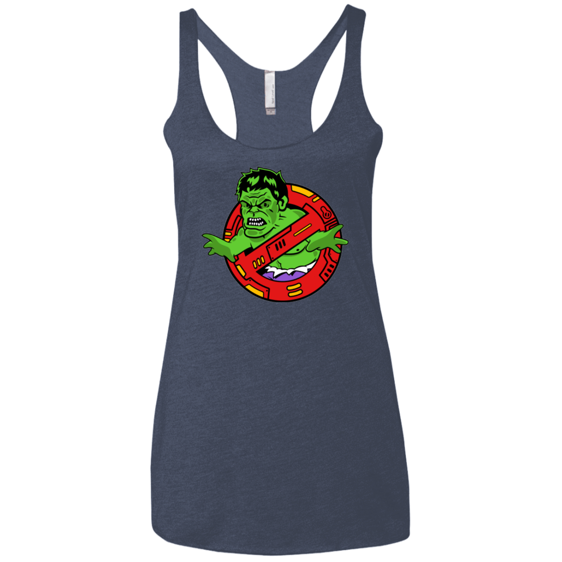 T-Shirts Vintage Navy / X-Small Hulk Busters Women's Triblend Racerback Tank