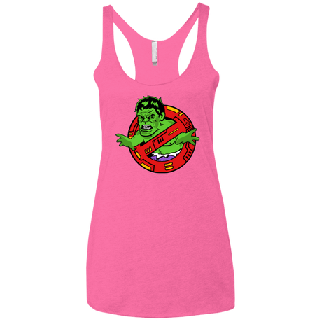 T-Shirts Vintage Pink / X-Small Hulk Busters Women's Triblend Racerback Tank