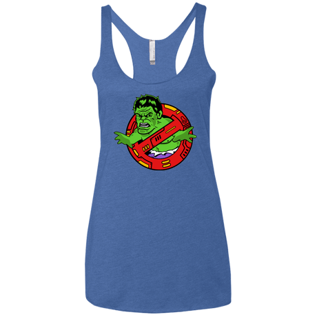 T-Shirts Vintage Royal / X-Small Hulk Busters Women's Triblend Racerback Tank