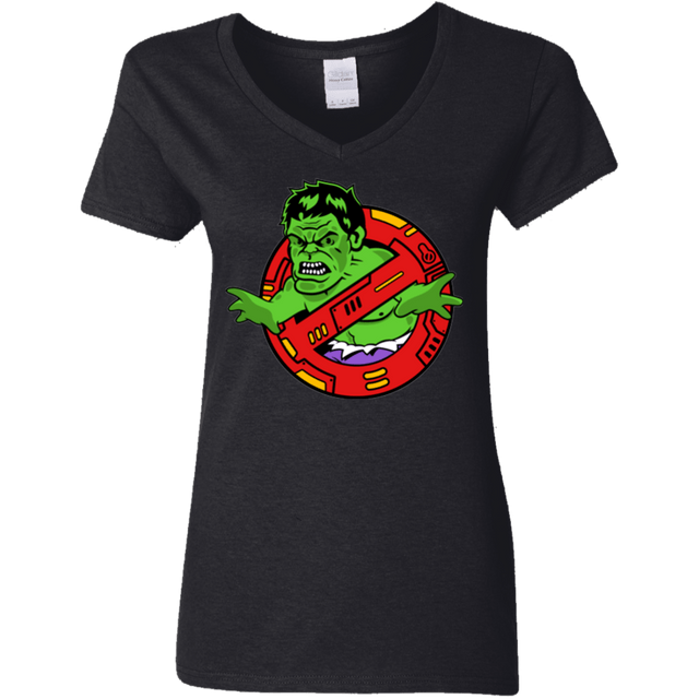 T-Shirts Black / S Hulk Busters Women's V-Neck T-Shirt