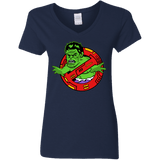 T-Shirts Navy / S Hulk Busters Women's V-Neck T-Shirt