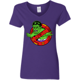 T-Shirts Purple / S Hulk Busters Women's V-Neck T-Shirt