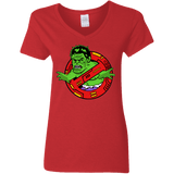 T-Shirts Red / S Hulk Busters Women's V-Neck T-Shirt