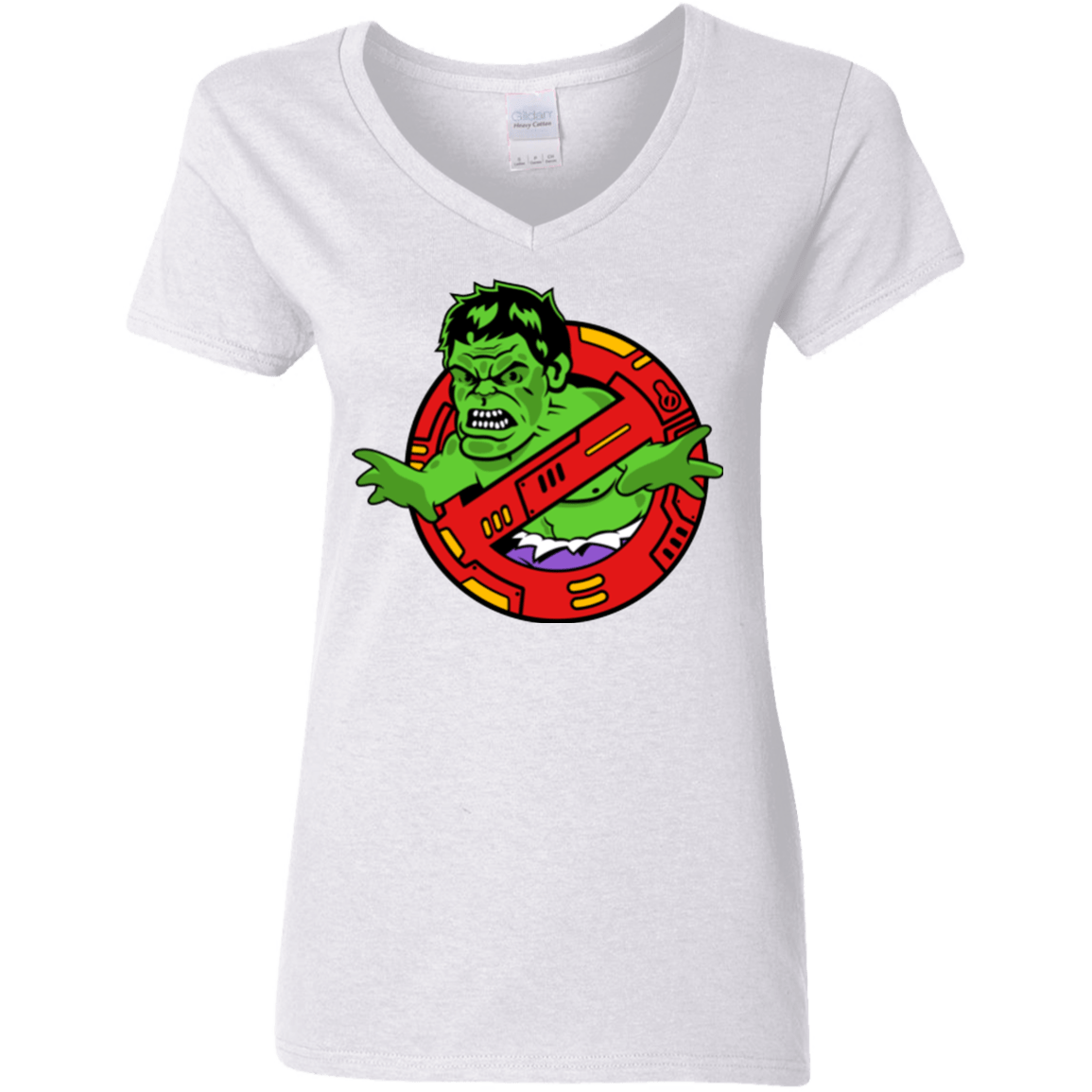 T-Shirts White / S Hulk Busters Women's V-Neck T-Shirt