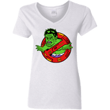 T-Shirts White / S Hulk Busters Women's V-Neck T-Shirt