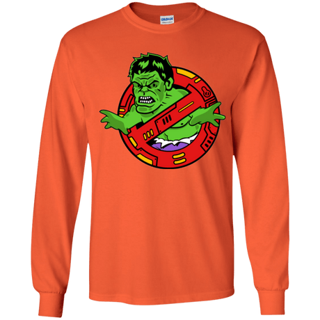 T-Shirts Orange / YS Hulk Busters Youth Long Sleeve T-Shirt