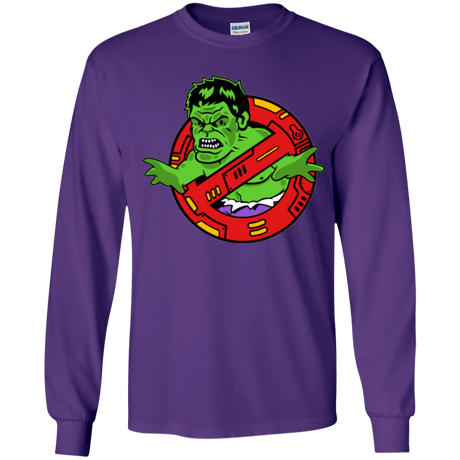 T-Shirts Purple / YS Hulk Busters Youth Long Sleeve T-Shirt