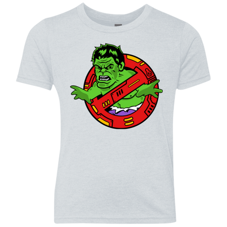 T-Shirts Heather White / YXS Hulk Busters Youth Triblend T-Shirt