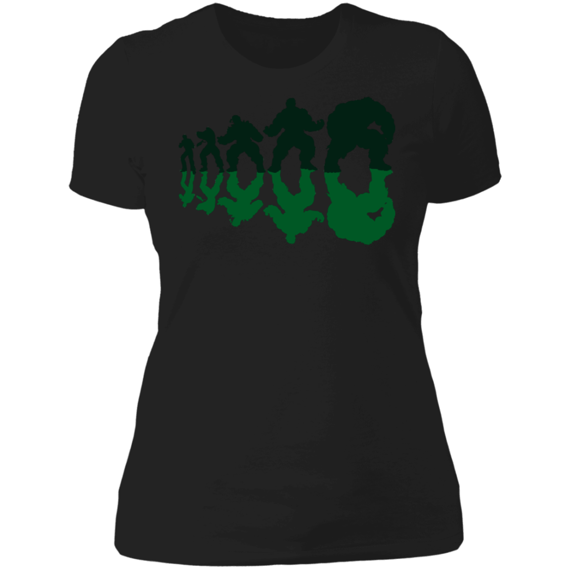 T-Shirts Black / X-Small Hulk Mutation Women's Premium T-Shirt