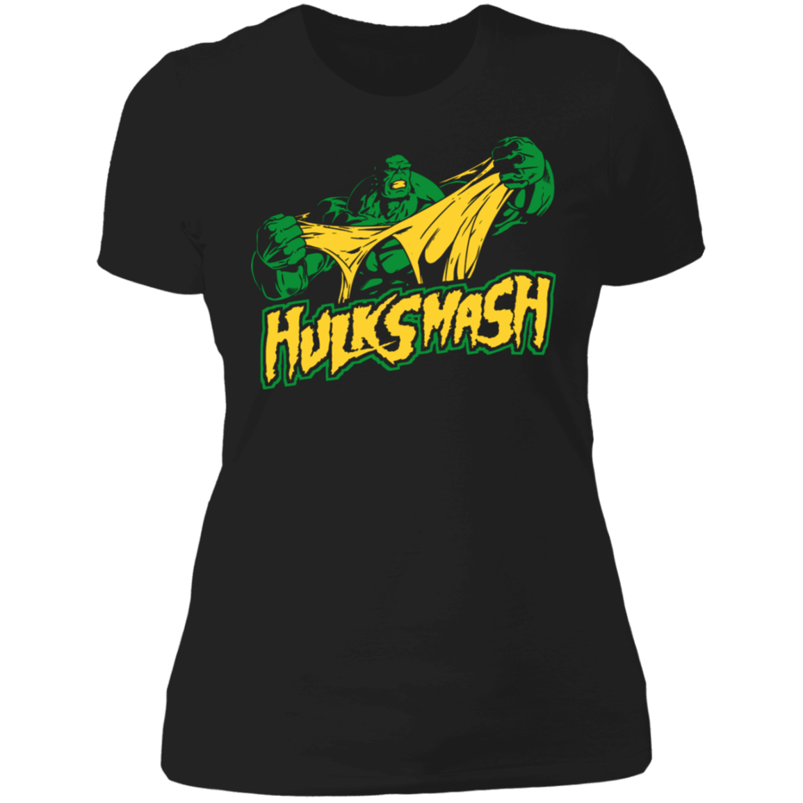 T-Shirts Black / X-Small Hulk Smash Women's Premium T-Shirt