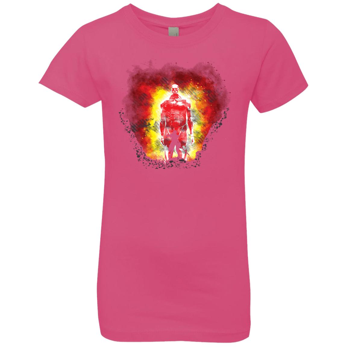 T-Shirts Hot Pink / YXS Human Prey Girls Premium T-Shirt