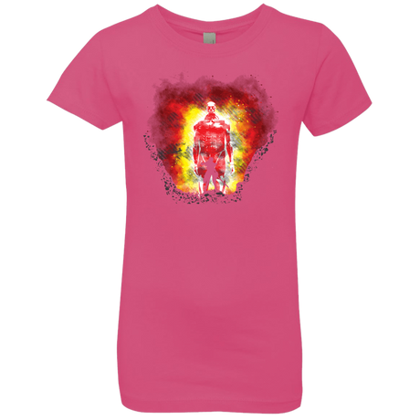 T-Shirts Hot Pink / YXS Human Prey Girls Premium T-Shirt