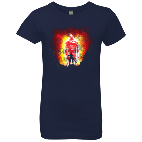 T-Shirts Midnight Navy / YXS Human Prey Girls Premium T-Shirt