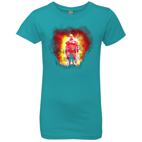 T-Shirts Tahiti Blue / YXS Human Prey Girls Premium T-Shirt