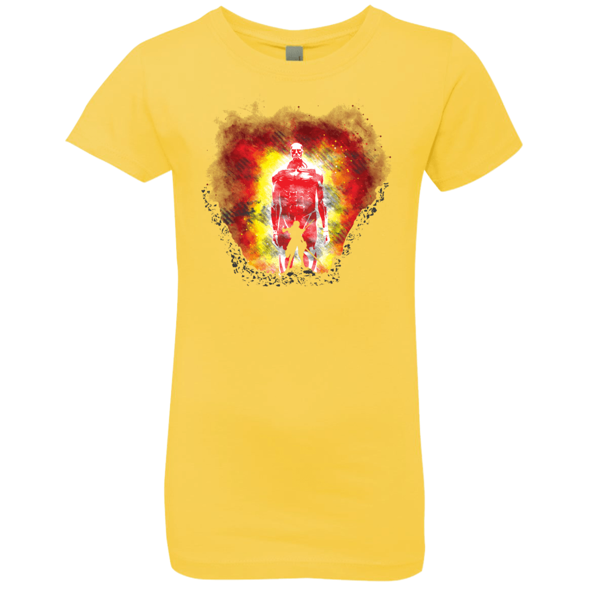 T-Shirts Vibrant Yellow / YXS Human Prey Girls Premium T-Shirt