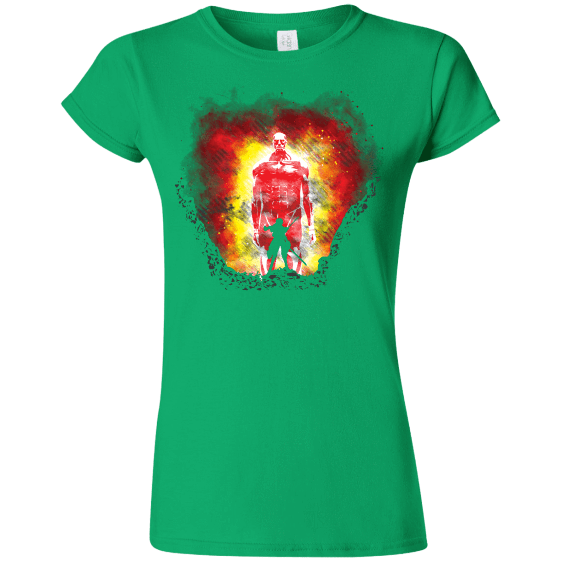 T-Shirts Irish Green / S Human Prey Junior Slimmer-Fit T-Shirt