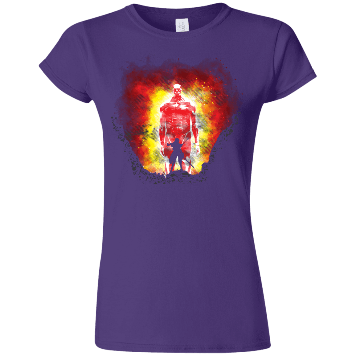 T-Shirts Purple / S Human Prey Junior Slimmer-Fit T-Shirt