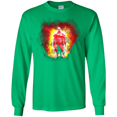 T-Shirts Irish Green / S Human Prey Men's Long Sleeve T-Shirt