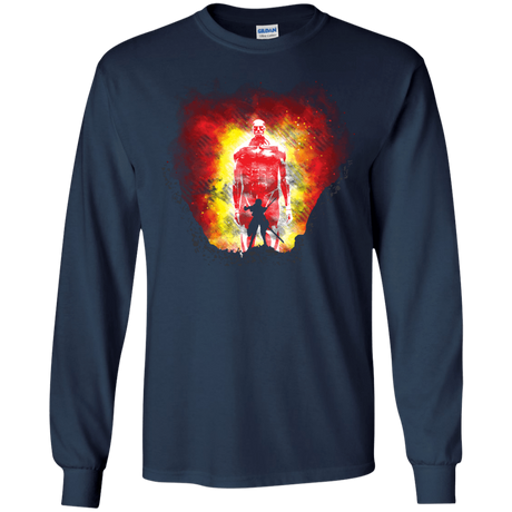 T-Shirts Navy / S Human Prey Men's Long Sleeve T-Shirt