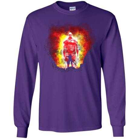 T-Shirts Purple / S Human Prey Men's Long Sleeve T-Shirt