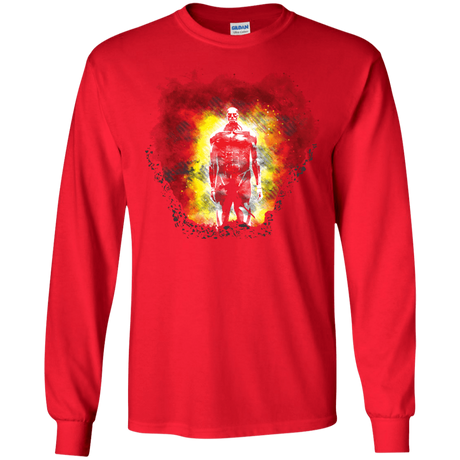 T-Shirts Red / S Human Prey Men's Long Sleeve T-Shirt