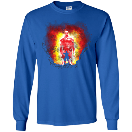 T-Shirts Royal / S Human Prey Men's Long Sleeve T-Shirt