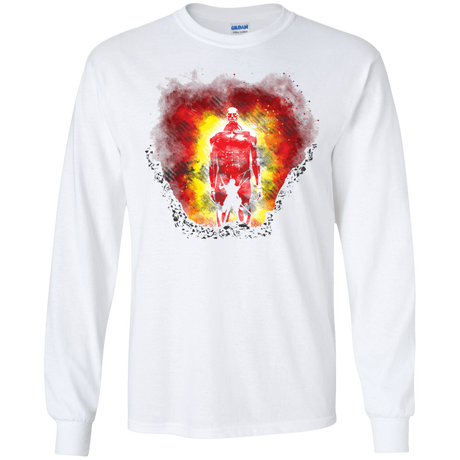 T-Shirts White / S Human Prey Men's Long Sleeve T-Shirt