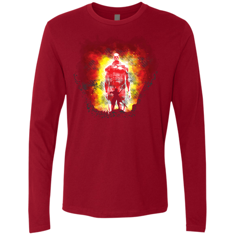 T-Shirts Cardinal / S Human Prey Men's Premium Long Sleeve