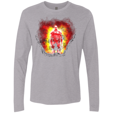 T-Shirts Heather Grey / S Human Prey Men's Premium Long Sleeve