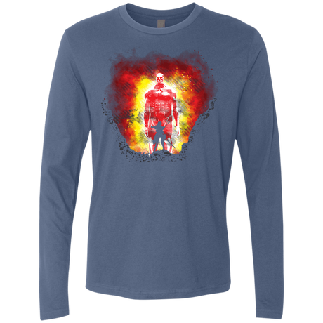T-Shirts Indigo / S Human Prey Men's Premium Long Sleeve