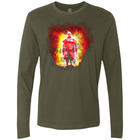 T-Shirts Military Green / S Human Prey Men's Premium Long Sleeve