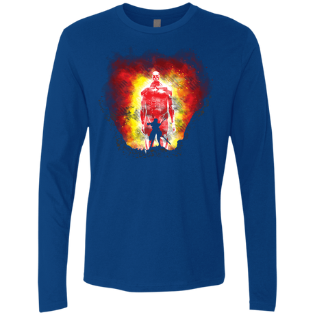 T-Shirts Royal / S Human Prey Men's Premium Long Sleeve
