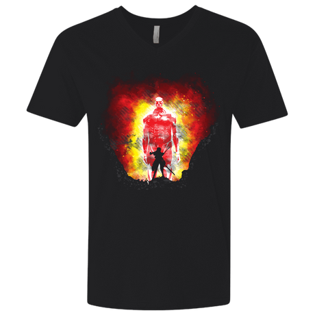 T-Shirts Black / X-Small Human Prey Men's Premium V-Neck