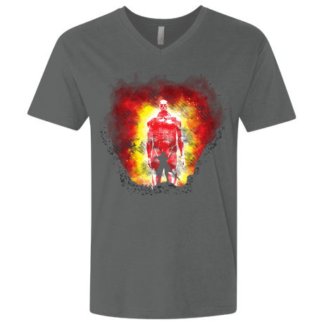 T-Shirts Heavy Metal / X-Small Human Prey Men's Premium V-Neck
